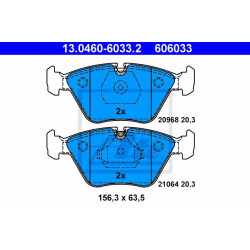 Disk pločice ATE 13.0460-6033.2