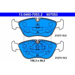 Disk pločice ATE 13.0460-7053.2