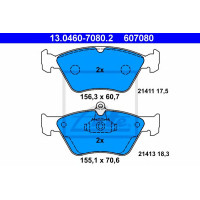 Disk pločice ATE 13.0460-7080.2
