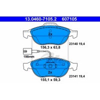 Disk pločice ATE 13.0460-7105.2