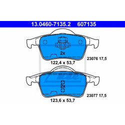 Disk pločice ATE 13.0460-7135.2