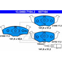 Disk pločice ATE 13.0460-7164.2