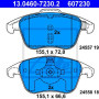 Disk pločice ATE 13.0460-7230.2