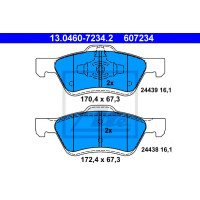 Disk pločice ATE 13.0460-7234.2