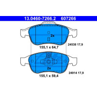 Disk pločice ATE 13.0460-7266.2