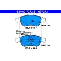 Disk pločice ATE 13.0460-7273.2