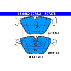 Disk pločice ATE 13.0460-7275.2