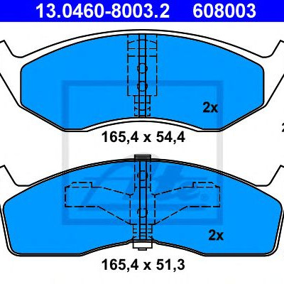 Disk pločice ATE 13.0460-8003.2