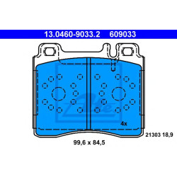 Disk pločice ATE 13.0460-9033.2