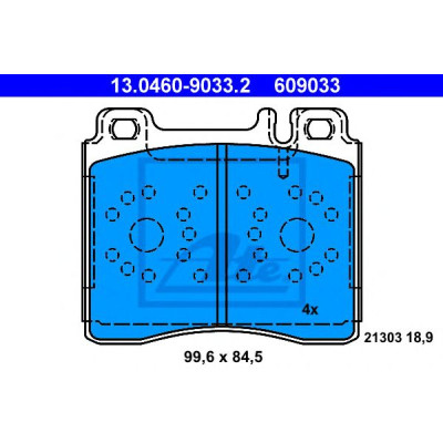 Disk pločice ATE 13.0460-9033.2