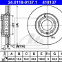 Kočioni disk ATE 24.0118-0137.1