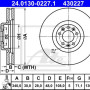 Kočioni disk ATE 24.0130-0227.1