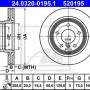 Kočioni disk ATE 24.0320-0195.1