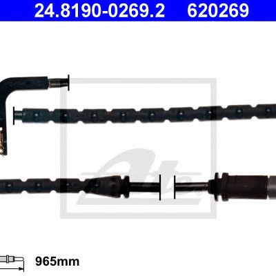 Senzor istrošenosti ATE 24.8190-0269.2