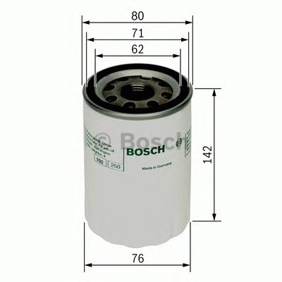 Filter za ulje BOSCH 0 451 103 101