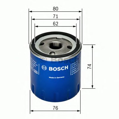 Filter za ulje BOSCH 0 451 103 139