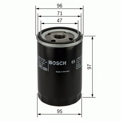 Filter za ulje BOSCH 0 451 103 170