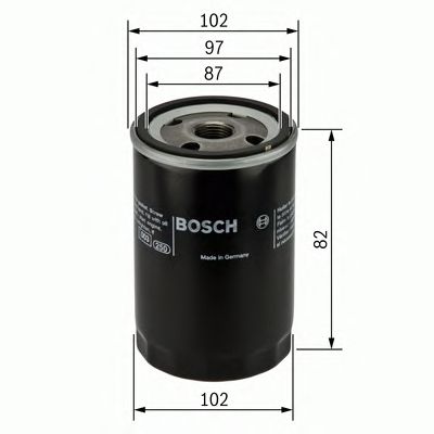 Filter za ulje BOSCH 0 451 103 270