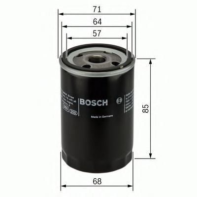 Filter za ulje BOSCH 0 451 103 272