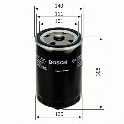 Filter za ulje BOSCH 0 451 104 013