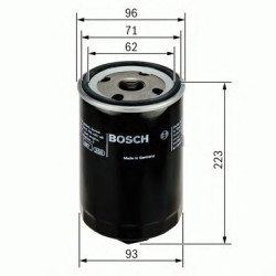 Filter za ulje BOSCH 0 451 104 015