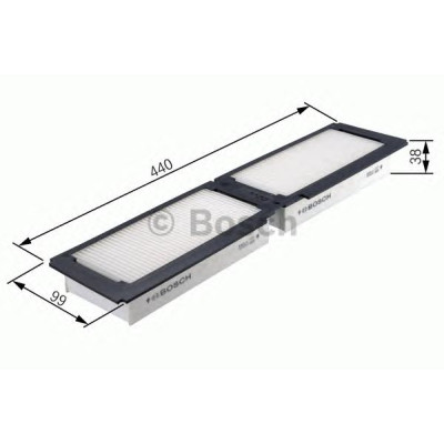 Filter klime BOSCH 1 987 431 165