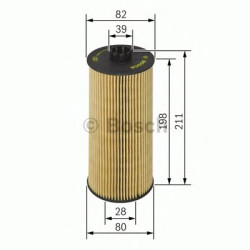 Filter za ulje BOSCH F 026 407 026