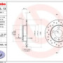 Kočioni disk BREMBO 08.7165.1X
