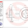 Kočioni disk BREMBO 08.7626.11