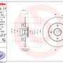 Kočioni disk BREMBO 08.9512.17