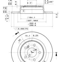 Kočioni disk BREMBO 08.A612.41