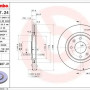 Kočioni disk BREMBO 09.4987.21