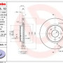 Kočioni disk BREMBO 09.5843.11