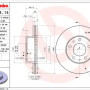 Kočioni disk BREMBO 09.5904.14