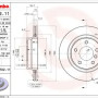 Kočioni disk BREMBO 09.7702.11