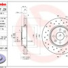 Kočioni disk BREMBO 09.8137.2X