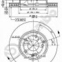 Kočioni disk BREMBO 09.8411.11