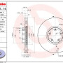 Kočioni disk BREMBO 09.8837.14