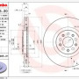 Kočioni disk BREMBO 09.9365.21