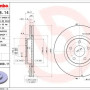 Kočioni disk BREMBO 09.9468.11