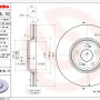 Kočioni disk BREMBO 09.9818.11