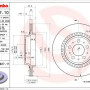 Kočioni disk BREMBO 09.9827.11
