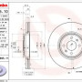 Kočioni disk BREMBO 09.9895.11