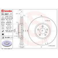 Kočioni disk BREMBO 09.9921.11