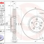 Kočioni disk BREMBO 09.9921.11