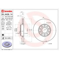 Kočioni disk BREMBO 09.A428.11