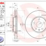 Kočioni disk BREMBO 09.A971.11
