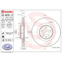 Kočioni disk BREMBO 09.B039.11