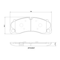 Disk pločice BREMBO P 65 045