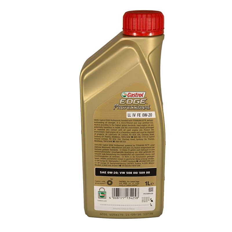 CASTROL EDGE PROFESSIONAL LLIV 0W-20, 1L 508.00/509.00